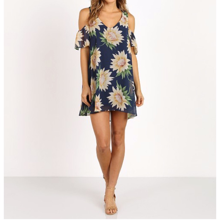 Show Me Your Mumu Sunflower Dress